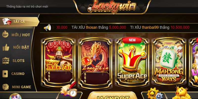 Luckywin tối ưu mọi thao tác nạp tiền giúp người chơi thao tác dễ dàng