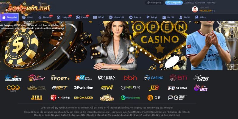 Đăng ký tài khoản thông qua ứng dụng Luckywin